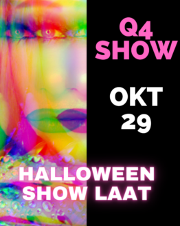 Dragqueen Dinnershow Rotterdam 29 Oktober 2022 halloween show laat