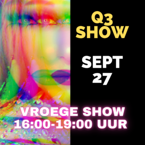 Dragqueen Dinnershow Rotterdam 27 September 2025 vroeg