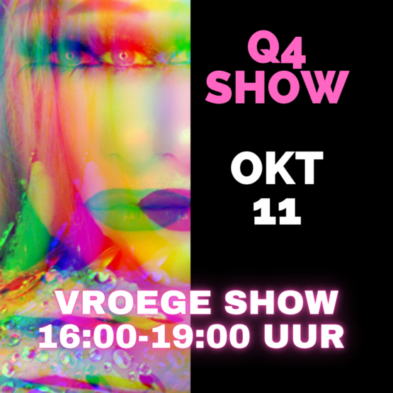 DRAGQUEEN DINNERSHOW ROTTERDAM 11 OKTOBER 2025 VROEG