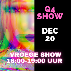 DRAGQUEEN DINNERSHOW ROTTERDAM 20 DECEMBER 2025 VROEG