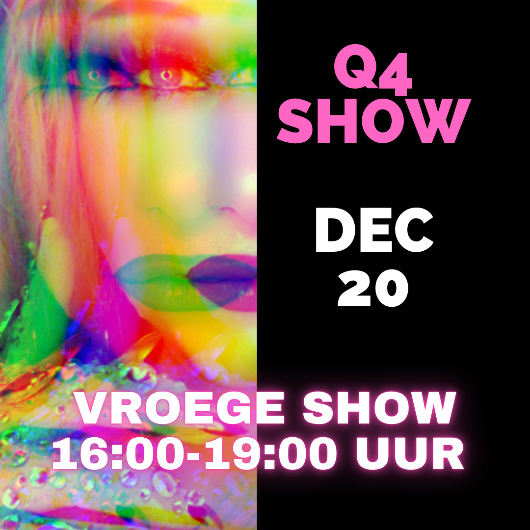 DRAGQUEEN DINNERSHOW ROTTERDAM 20 DECEMBER 2025 VROEG