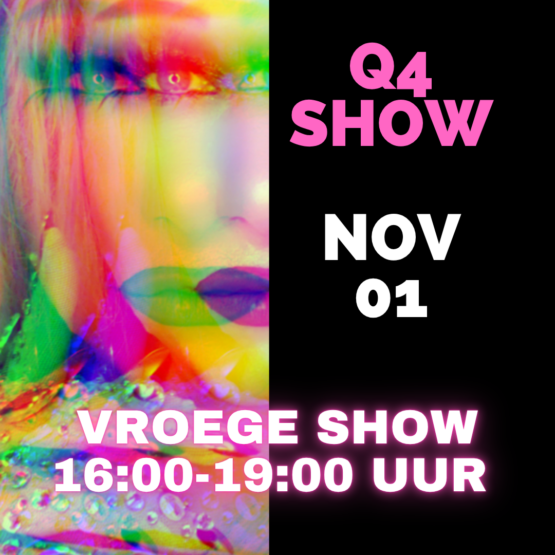 DRAGQUEEN DINNERSHW ROTTERDAM 1 NOVEMBER 2025 VROEG