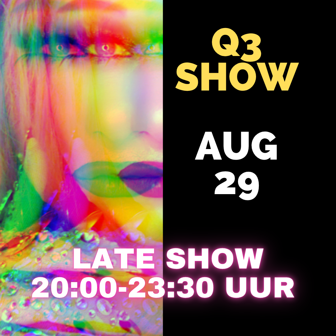 Dragqueen Dinnershow Rotterdam 29 Augustus 2026 Laat