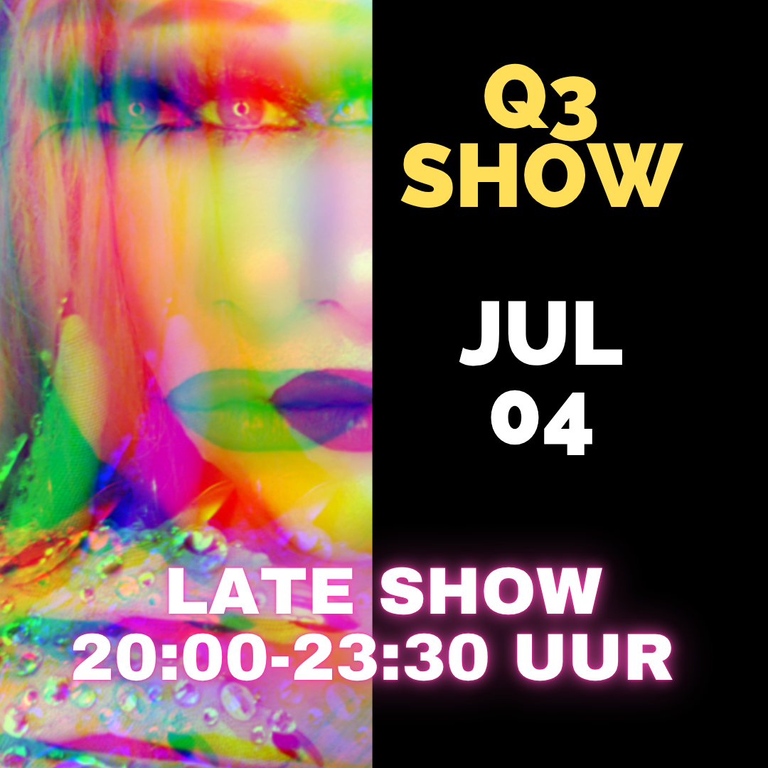 Dragqueen Dinnershow Rotterdam 4 Juli 2026 Laat