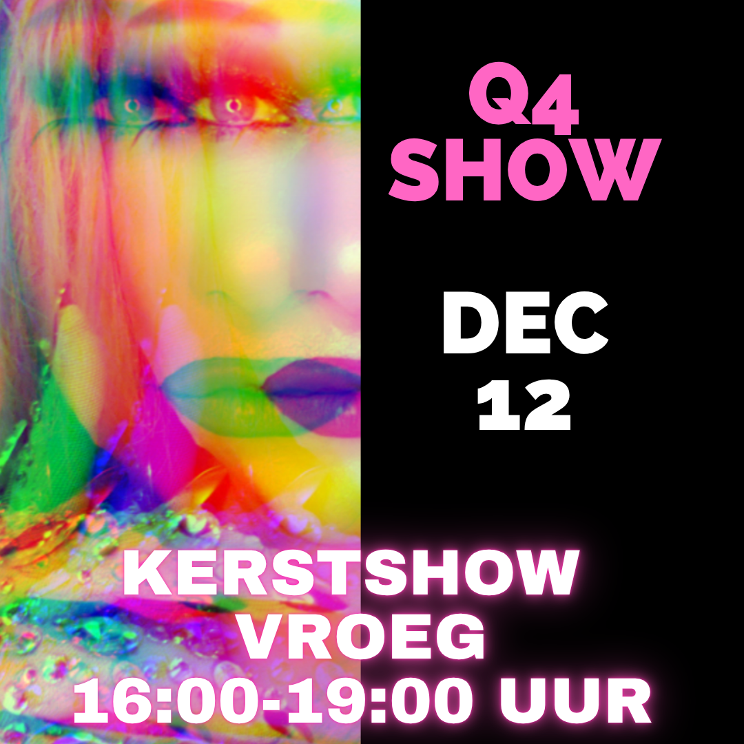 Dragqueen Dinnershow Rotterdam 12 December 2026 Vroeg