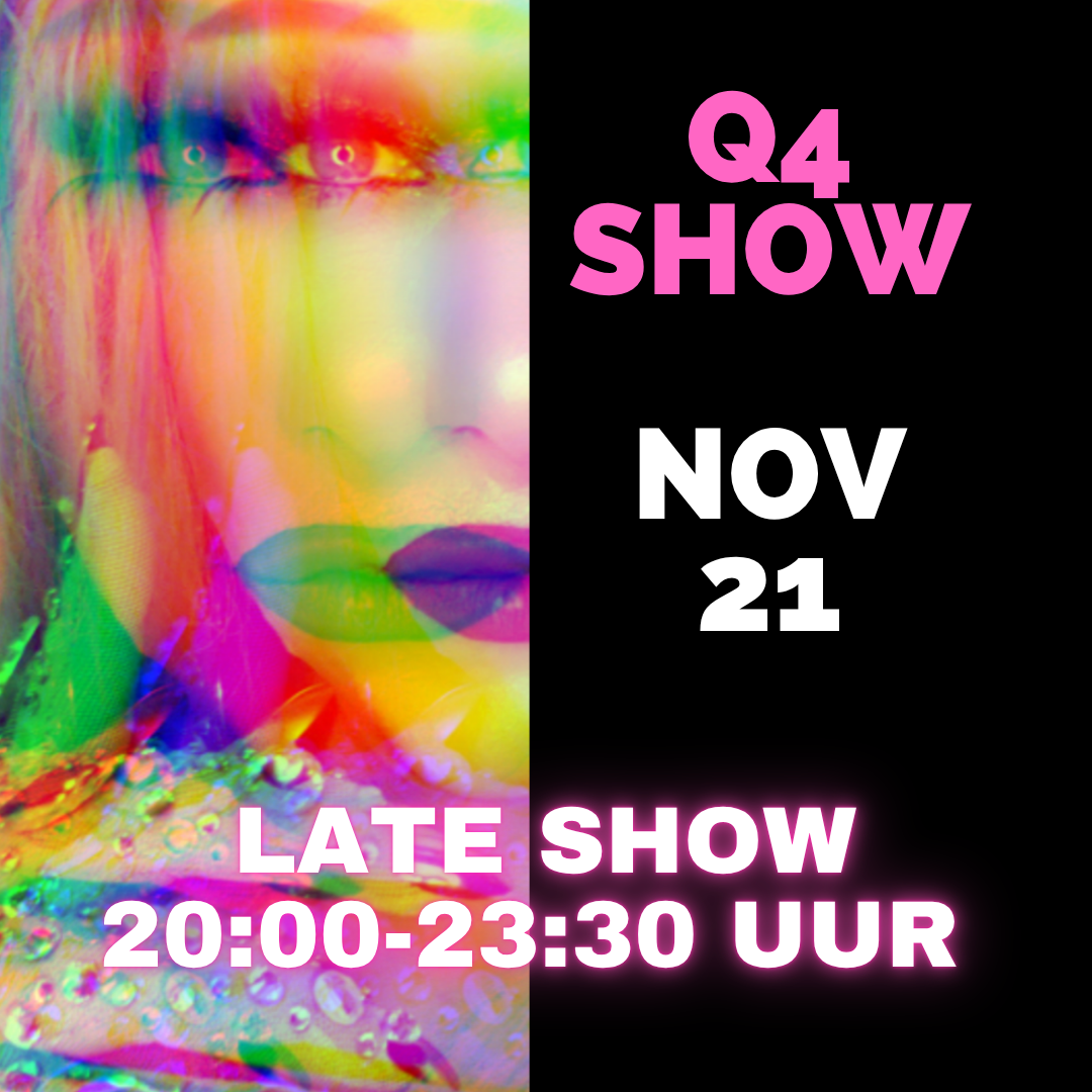 Dragqueen Dinnershow Rotterdam 21 November 2026 Laat